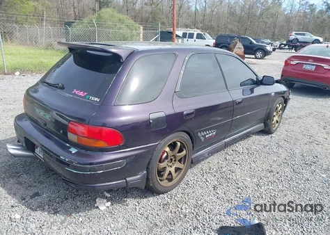 1993 Subaru Impreza L Plus from USA, damaged, VIN JF1GF2445PH808089